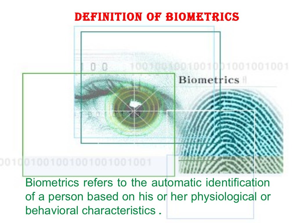 Biometric's final ppt