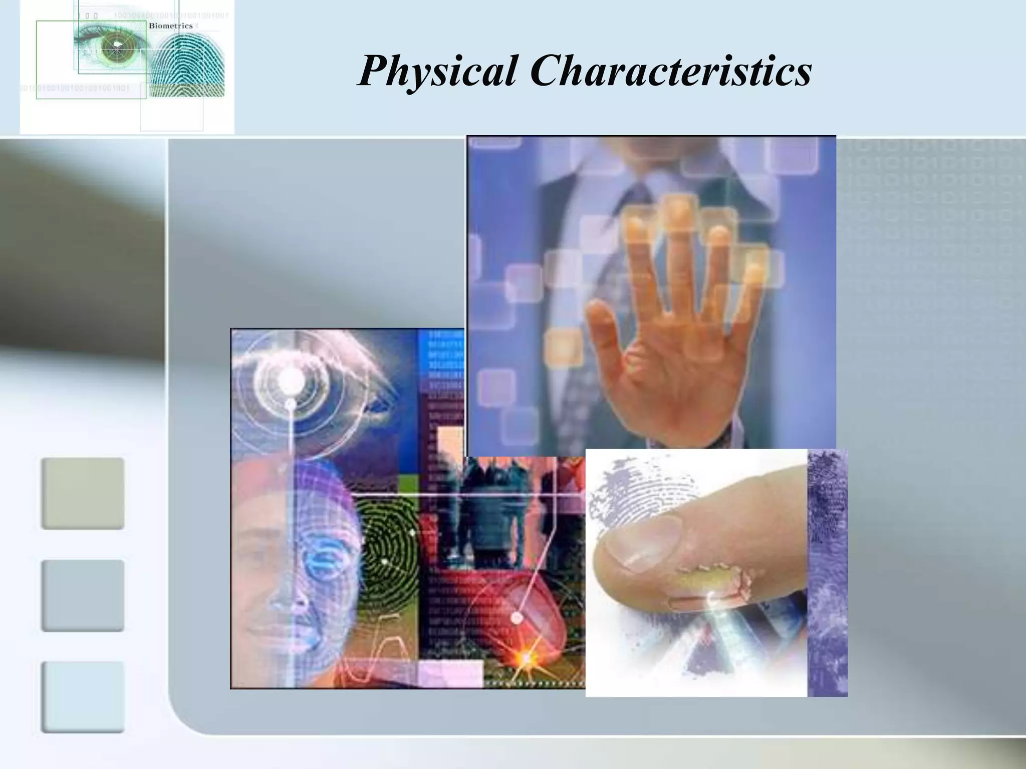 Physical Characteristics

 