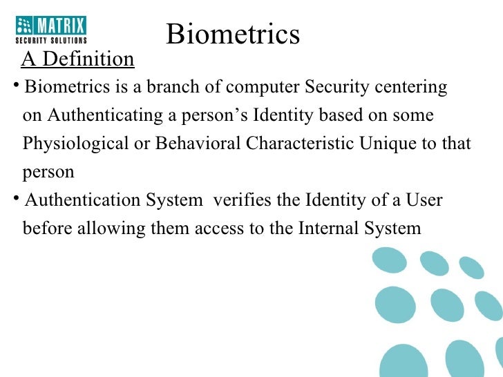 Biometrics Technology1