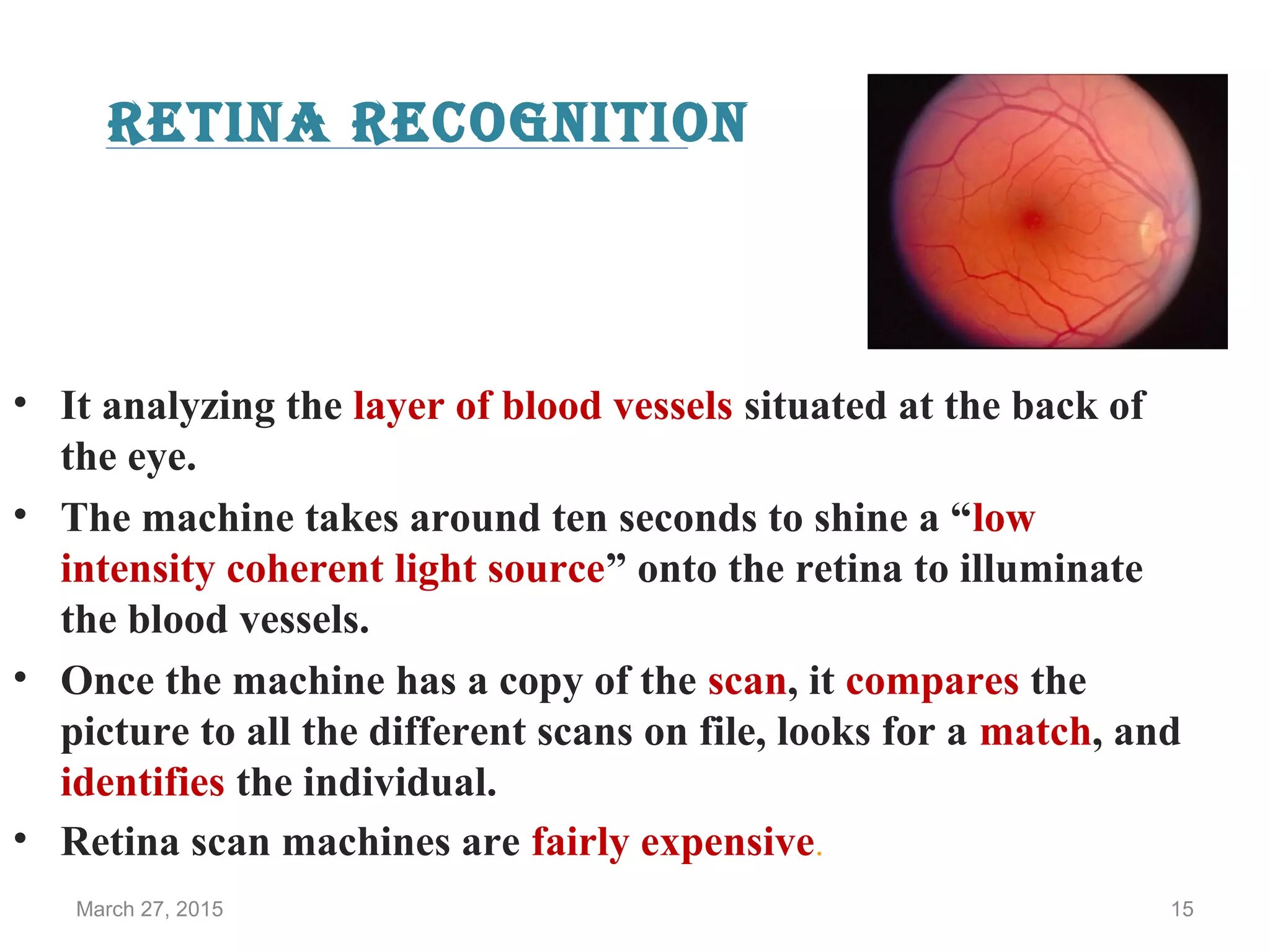 Biometrics Technology Intresting PPT | PPT