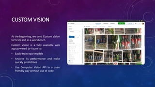 Creating Custom Vision Model Biometric Systems - Automate Video Streaming Analysis with Azure and ...