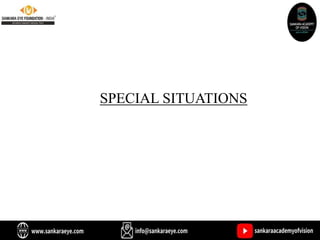 SPECIAL SITUATIONS
 
