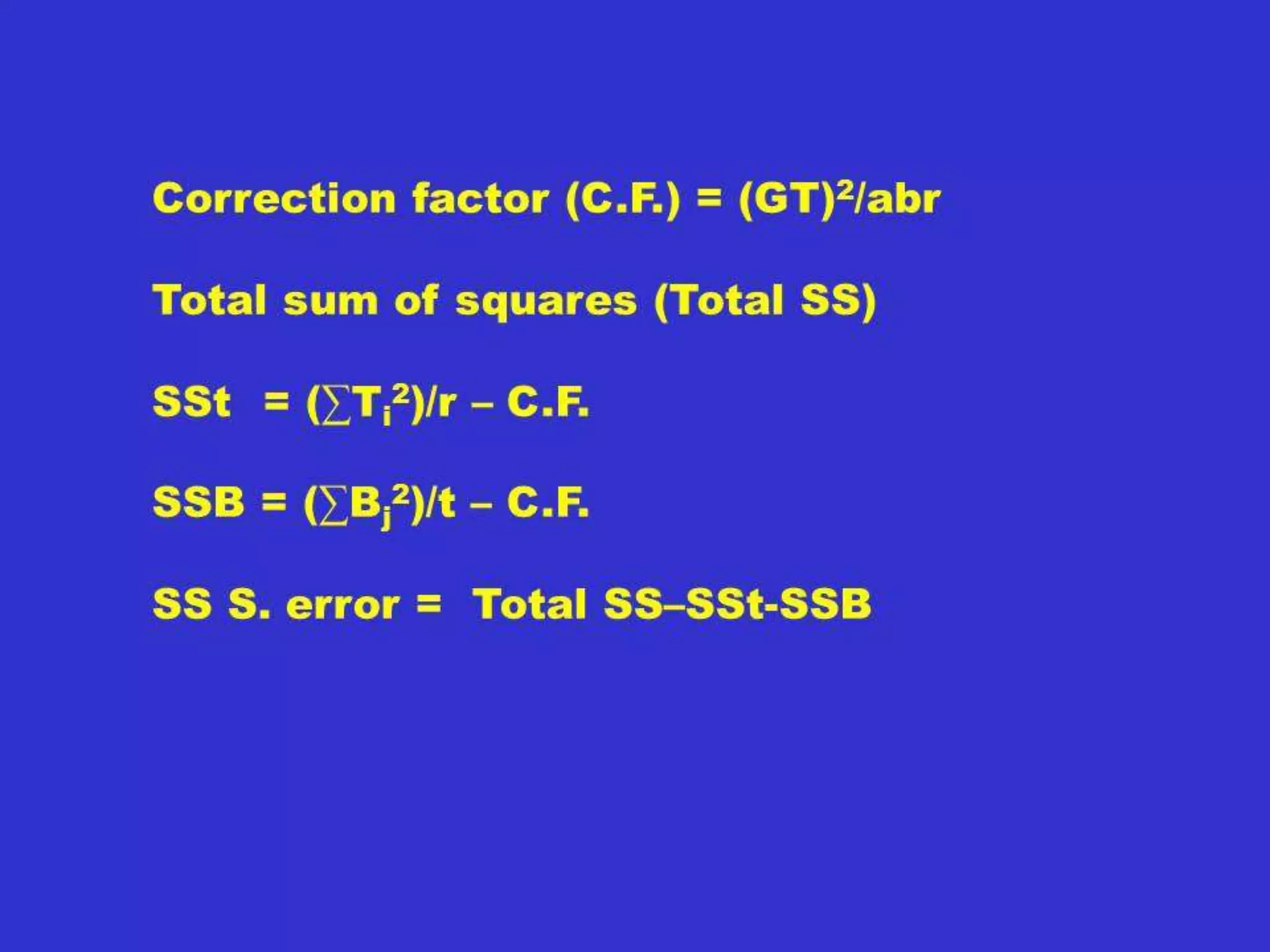 Heterosis cont.
• Average parent,
MPH = 100(F1-MP)/MP
• Better parent,
BPH = 100(F1-BP)/BP
 