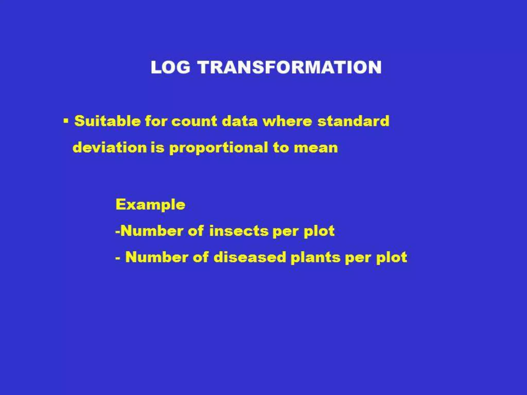 T1 T2 T3 Total
1 C1 C2 L1
2 L2
3 L3
4 L4
5 L5
T1 T2 T3 GT
SSL = ΣLi
2 /tr– C.F.(crosses)
SST = ΣTi
2/lr – C.F.(crosses)
SSLxT =SSc-SSL-SST
 