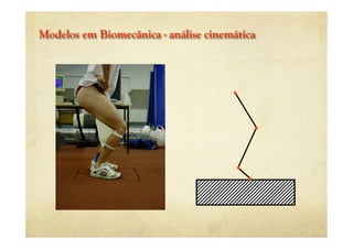Modelos em Biomecânica - análise cinemática
 