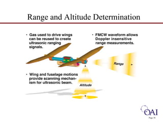 Page 38 
Range and Altitude Determination 
 