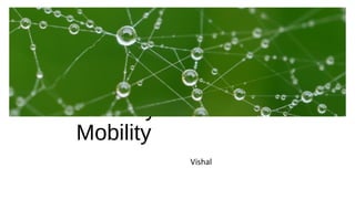 Biomimicry in 
Mobility 
Vishal 
 