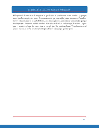 LA DIETA DE 3 SEMANAS- MANUAL DE INTRODUCCIÓN
 