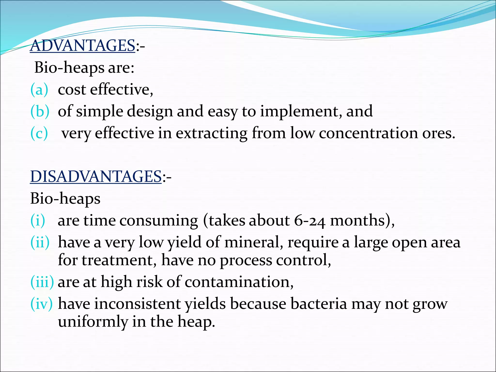 Bio mining methods | PPT