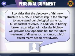 9   PERSONAL COMMENT
 