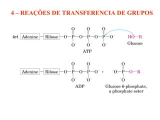 4 – REAÇÕES DE TRANSFERENCIA DE GRUPOS
 