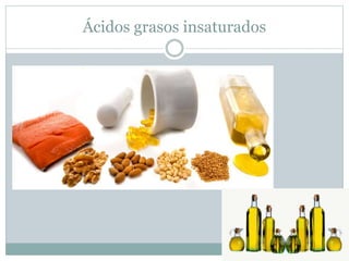 Ácidos grasos insaturados
 