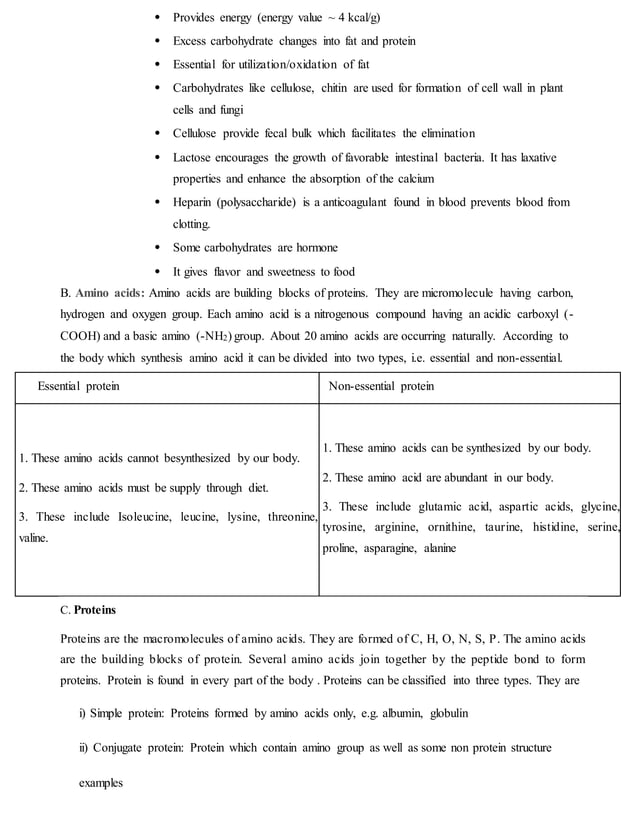 Biomolecule for class 11 science