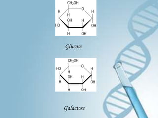 Glucose




Galactose
 