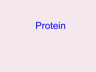 Protein
 