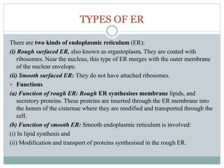 Er Types Biomolecules and the cell MEMBRANE, TRANSPORT SYSTEM | PPTX