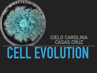 CELL EVOLUTION
CIELO CAROLINA
CASAS CRUZ
 
