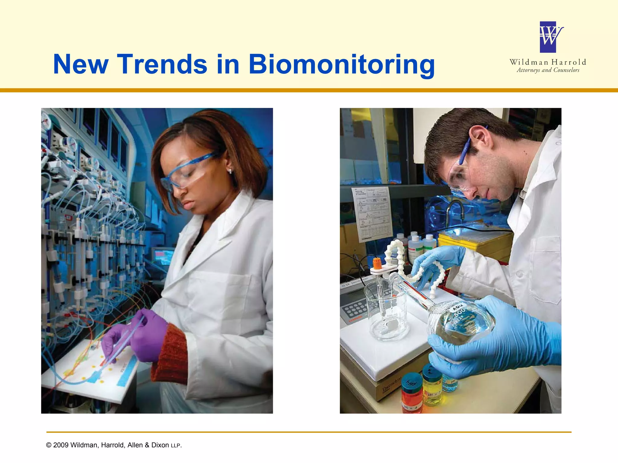 New Trends in Biomonitoring 