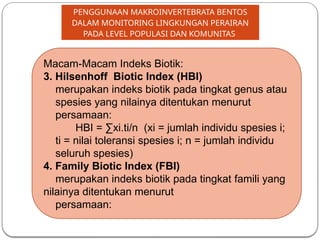 BIOMONITORING LINGKUNGAN PERAIRAN - Copy.pptx