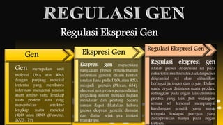 REGULASI GEN | PPTX