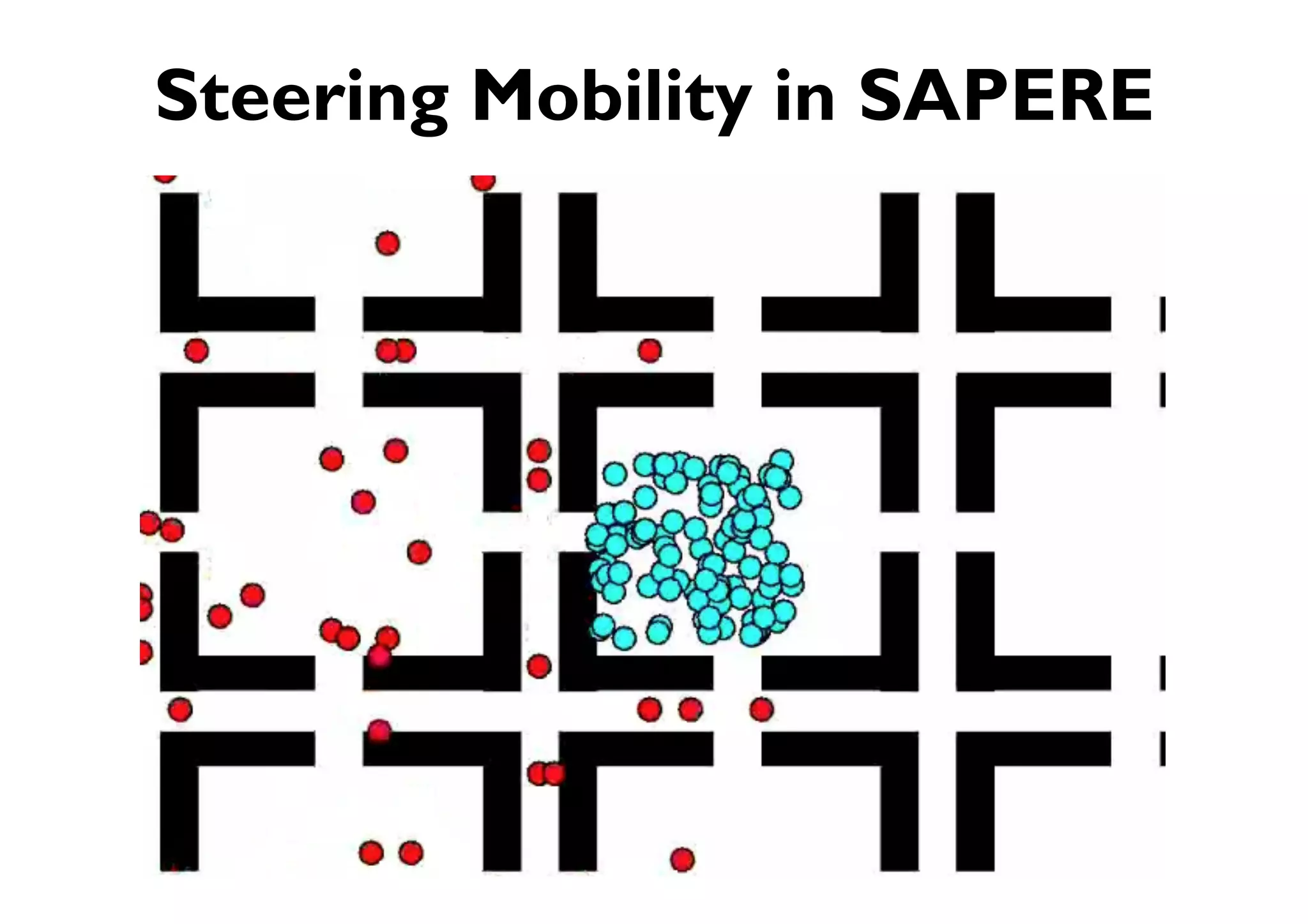 Steering Mobility in SAPERE
 