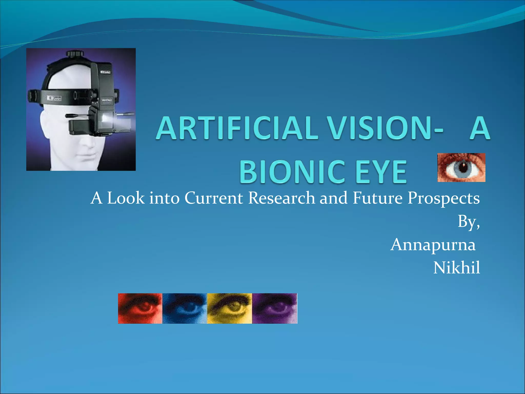 Bionic eye soft copy (2) PPT