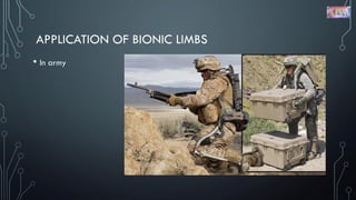 THE TOUCH OF BIONICS IN HUMANS | PDF