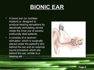 Bionics ppt | PPT