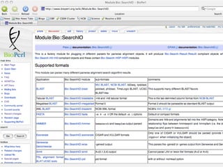 BioPerl: The evolution of a Bioinformatics Toolkit