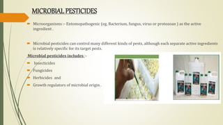Protozoan Insecticide Biopesticides | PPTX