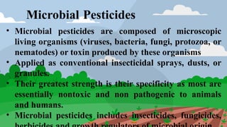 Protozoan Insecticide biopesticides report for college studentspptx | PPTX