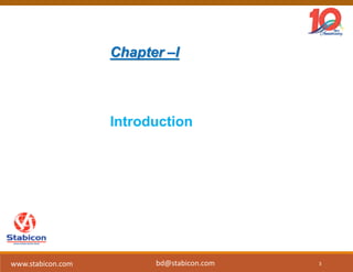Introduction
Chapter –I
3
www.stabicon.com bd@stabicon.com
 