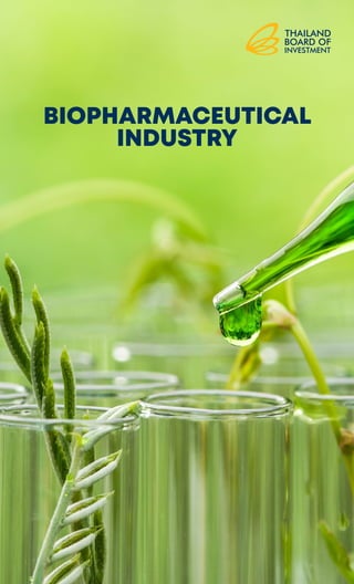 BIOPHARMACEUTICAL
INDUSTRY
 