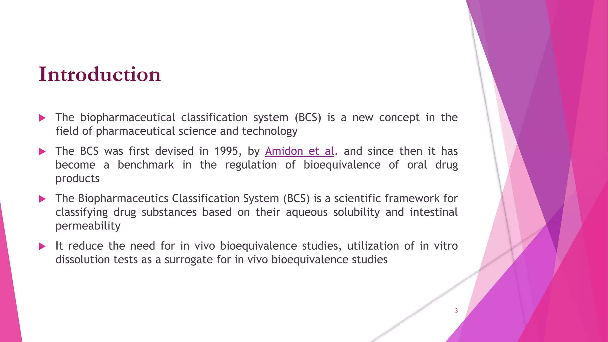 Biopharmaceutical classification system. | PPTX