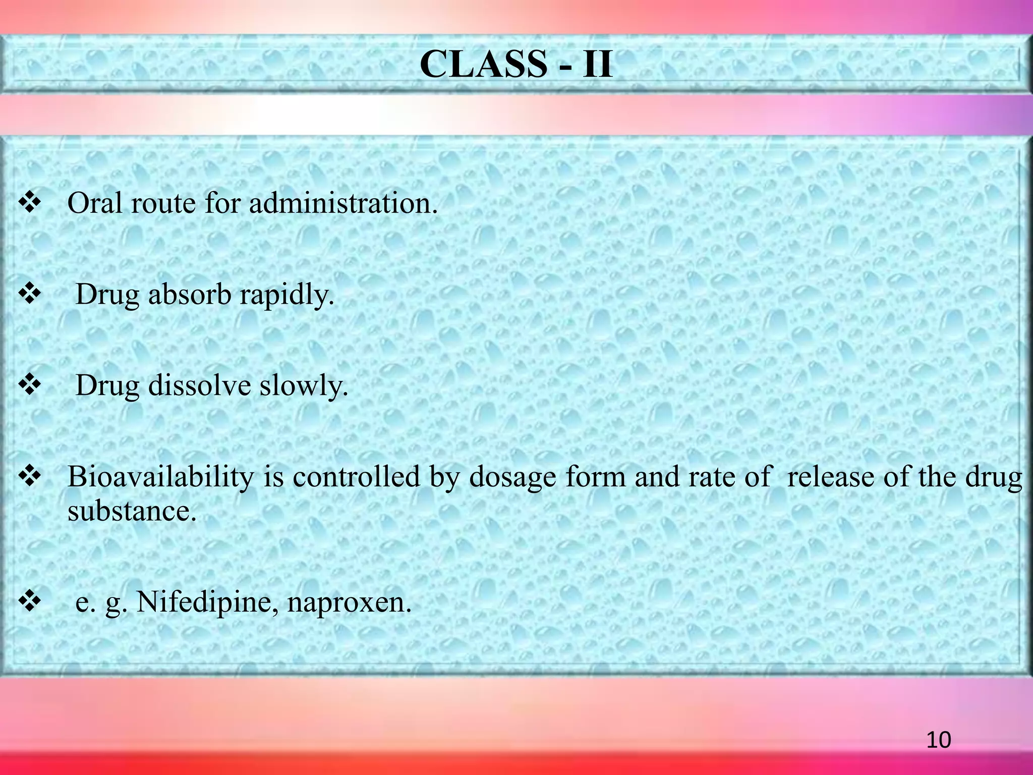 Bio pharmaceutical classification System [BCS] | PPTX