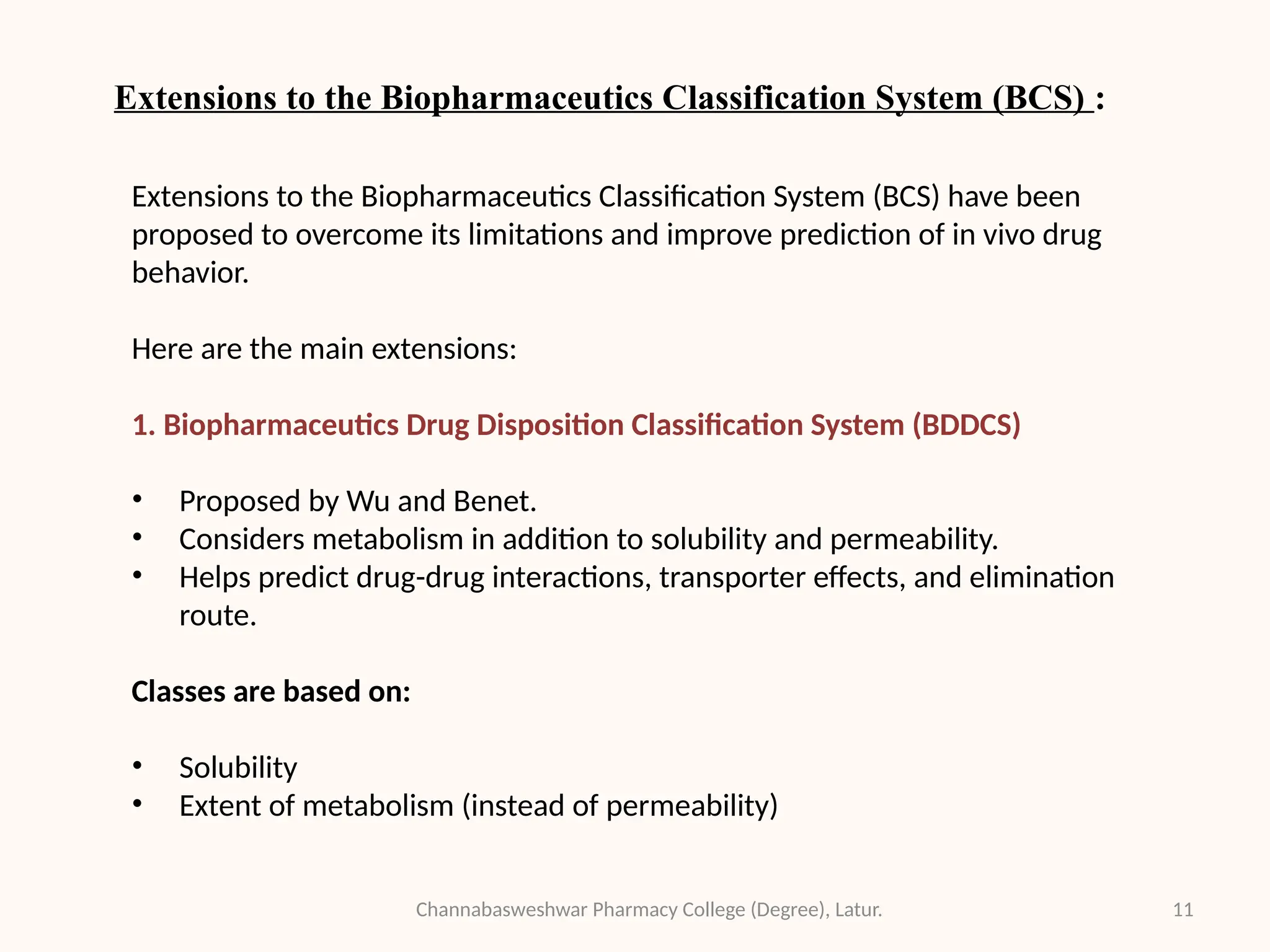 Biopharmaceutics Classification System and Methods of Permeability.pptx