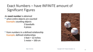 Number Physical Example Biophysics Powerpoint showing Measurements and Notations | PPTX