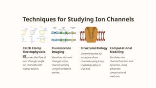 Comprehensive Overview of Ion Channels: Structure, Function, and ...