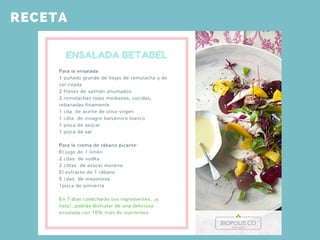 RECETA
 