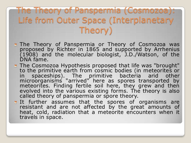 cosmozoic-theory