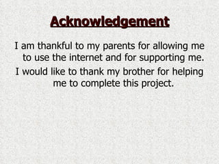 Bioproject Acknowledment Bio Project | PPT