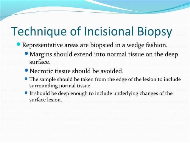 Biopsy | PPT | Dental Health | Diseases and Conditions