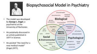 Biopsychosocial Model In Psychiatry Revisited pptx Biopsychosocial Model In Psychiatry Revisited pptx