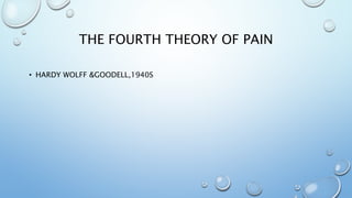 Fourth Hurt Biopsycho socio pathology of pain sleep sensory deprivation ...