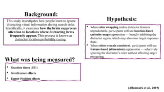 Probability Cueing and Color Swapping in Visual Search: Mechanisms of ...