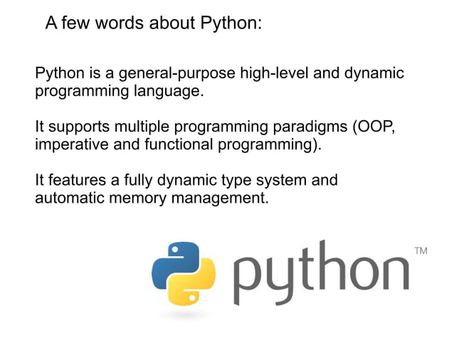 Biopython: Overview, State of the Art and Outlook | PPT