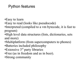 Biopython: Overview, State of the Art and Outlook | PPT