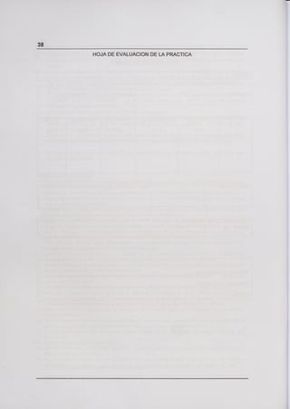 HOJA DE EVALUACON DE LA PRACTICA
38
 