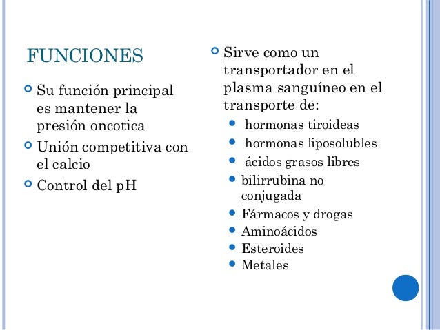 Bioquimica albumina