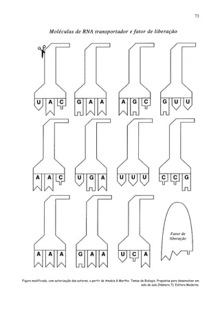 73




Figura modificada, com autorização dos autores, a partir de Amabis & Martho. Temas de Biologia. Propostas para desenvolver em
                                                                                   sala de aula (Número 7). Editora Moderna.
                                                                                                                         73
 